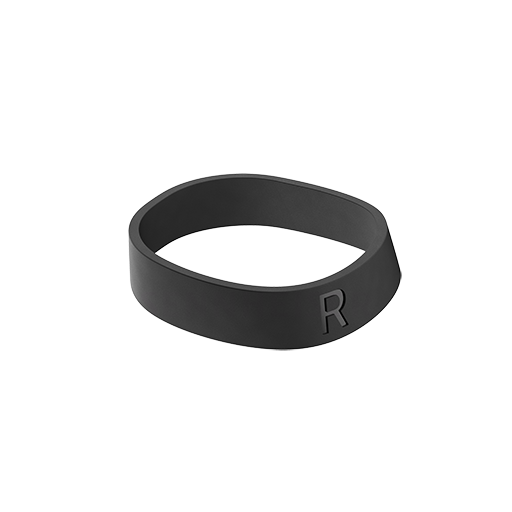 シリコン製イヤーフィンセット, ブラック